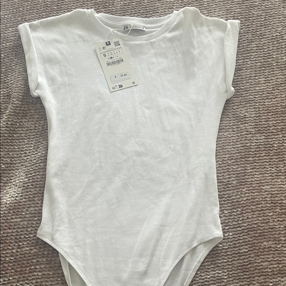 Zara White  Bodysuit